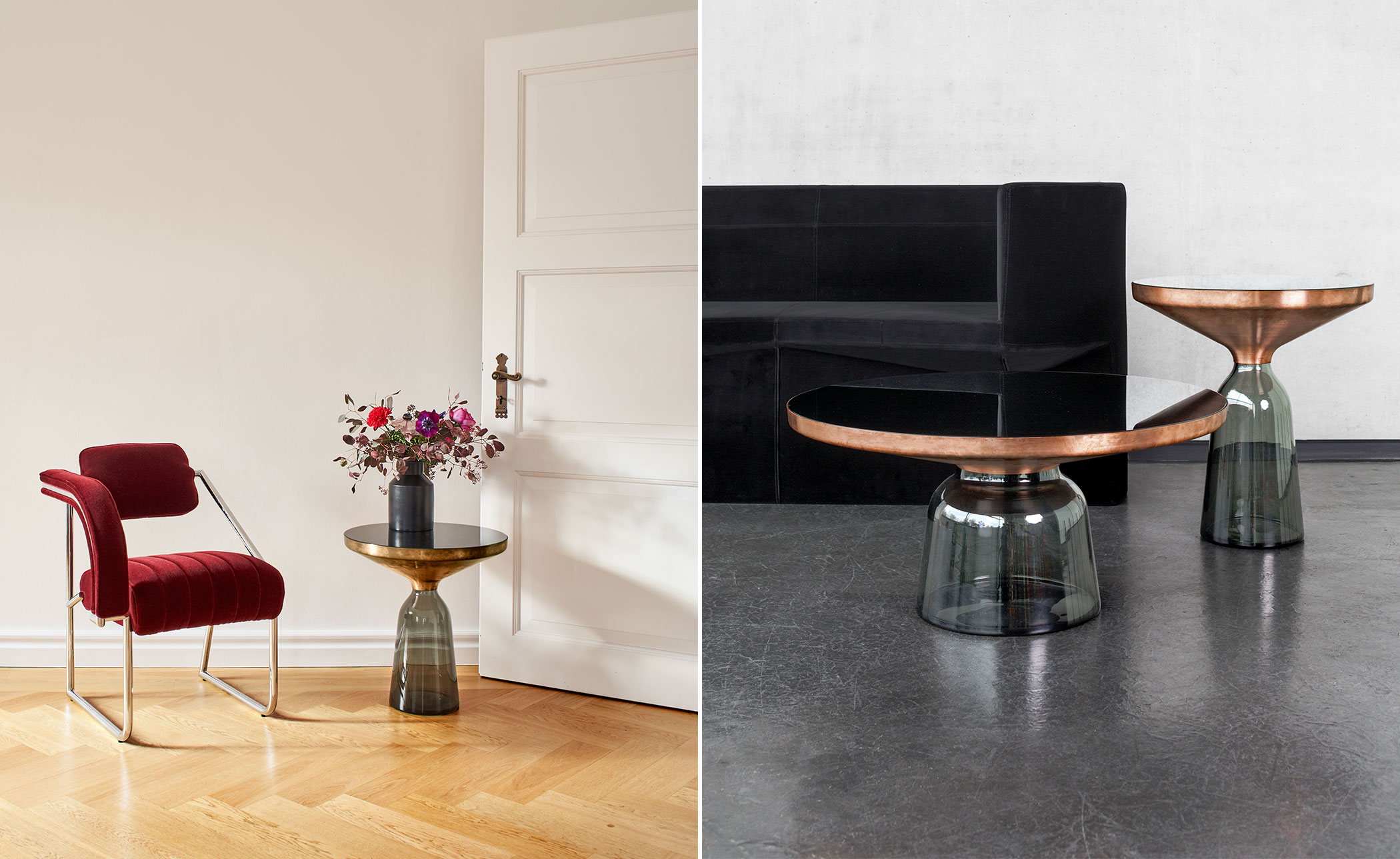 Bell Coffee Table Copper