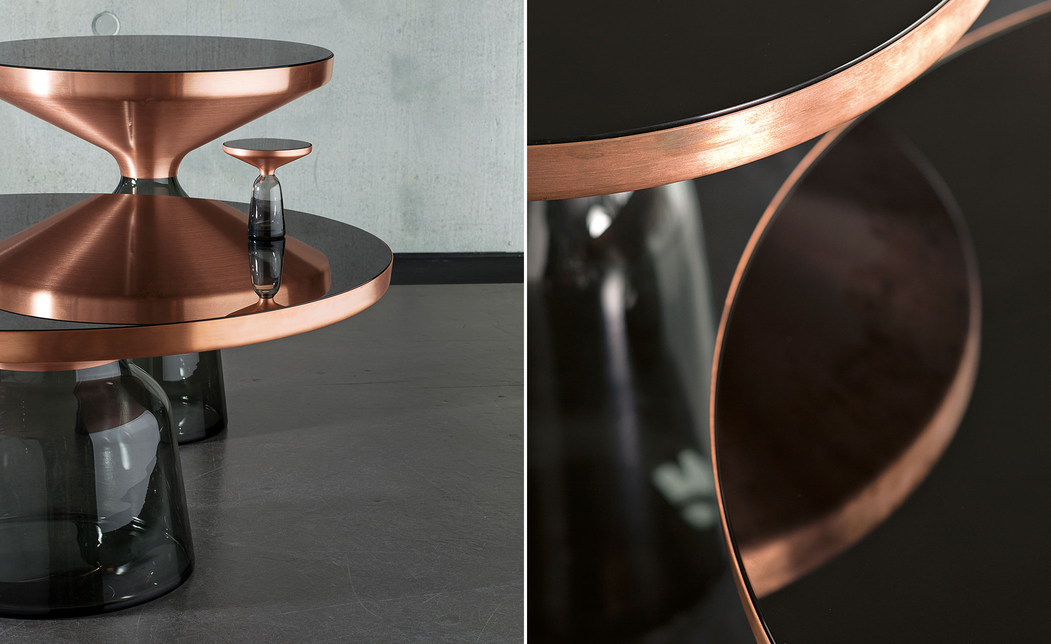 Bell Coffee Table Copper