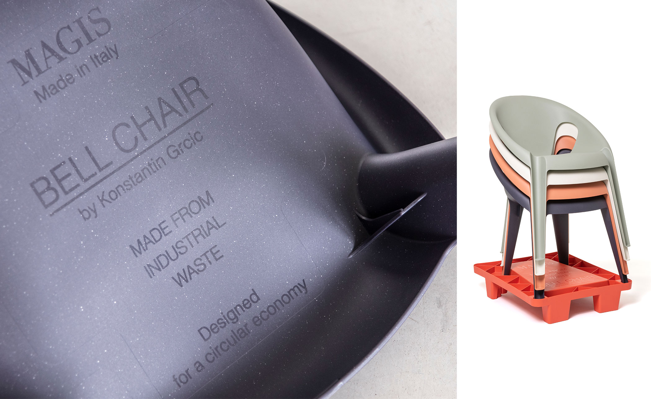 Magis Bell Stacking Chair