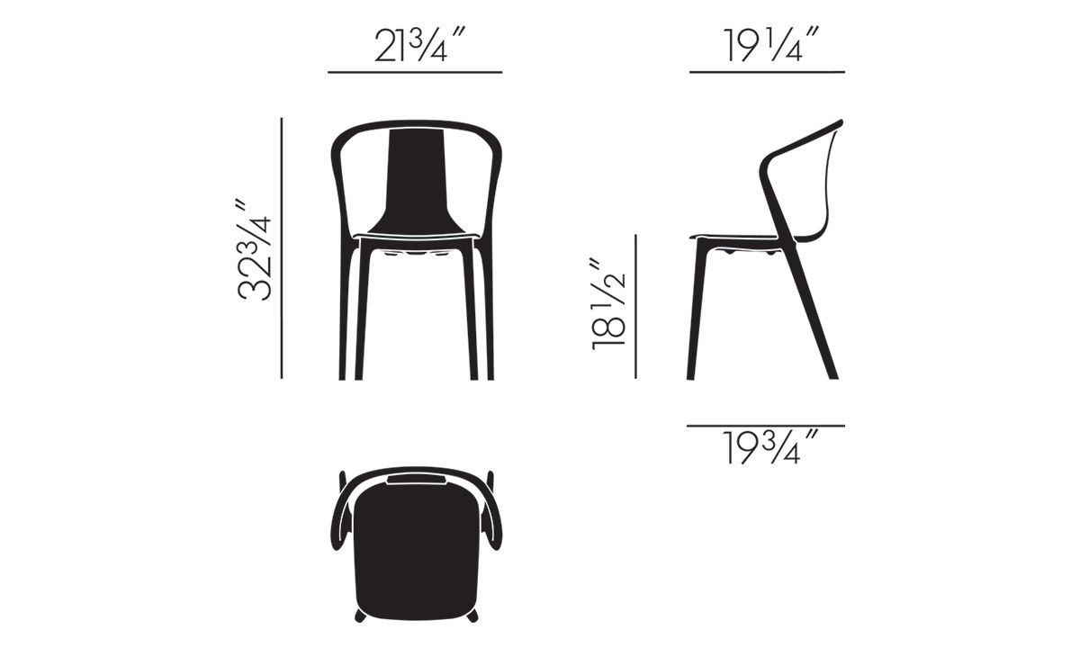 belleville armchair