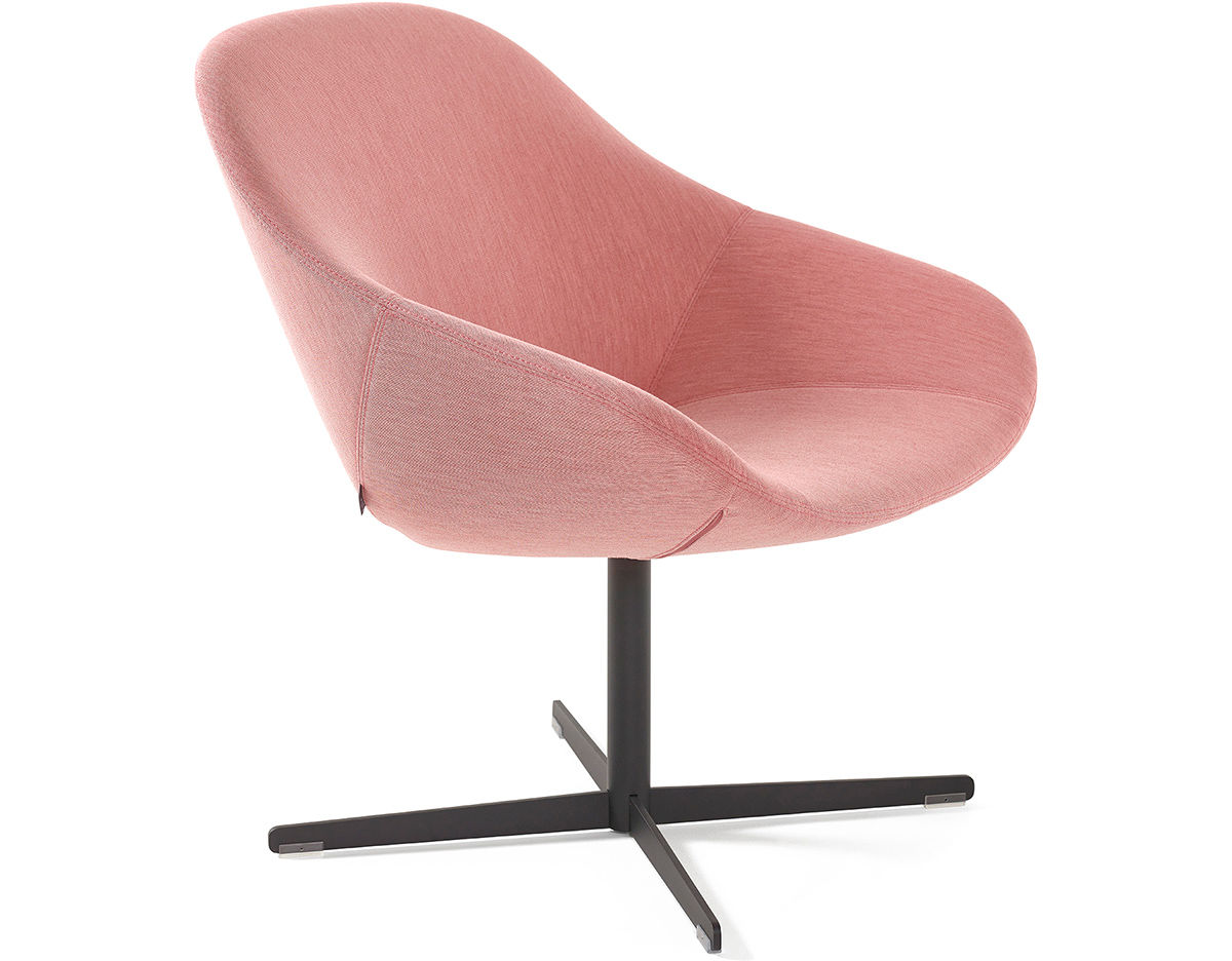 beso lounge chair with swivel base
