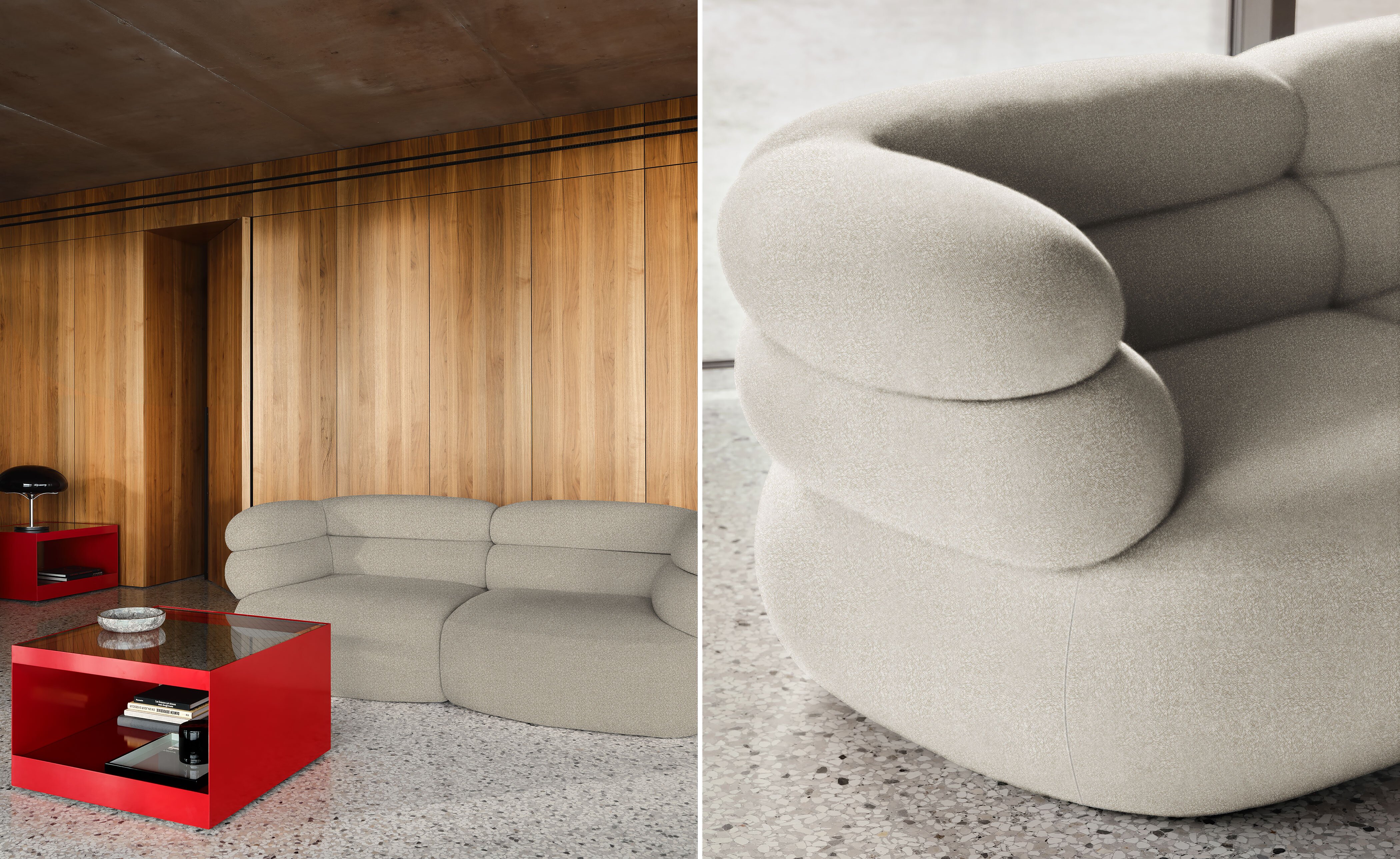Biboni Sofa Three Seater with Chaise