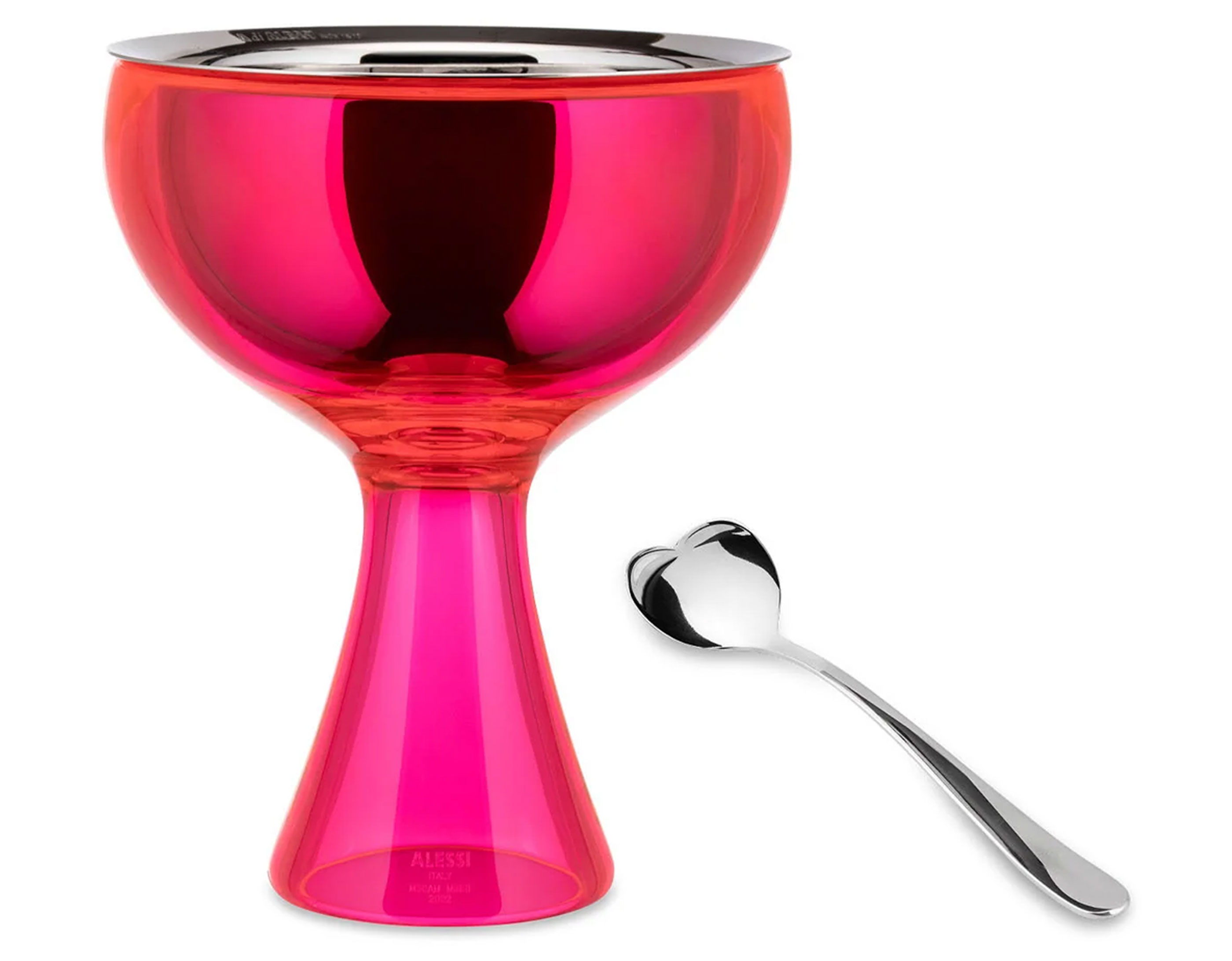 big love ice cream cup and spoon