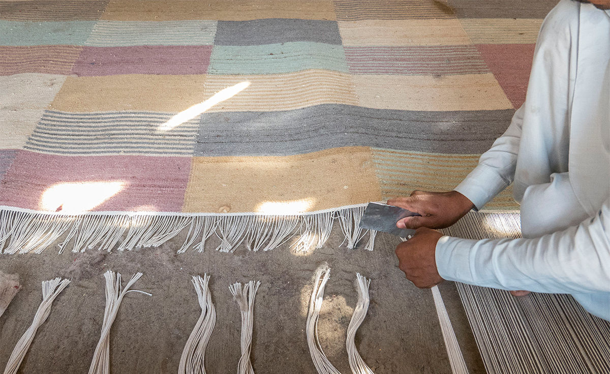 blend rug