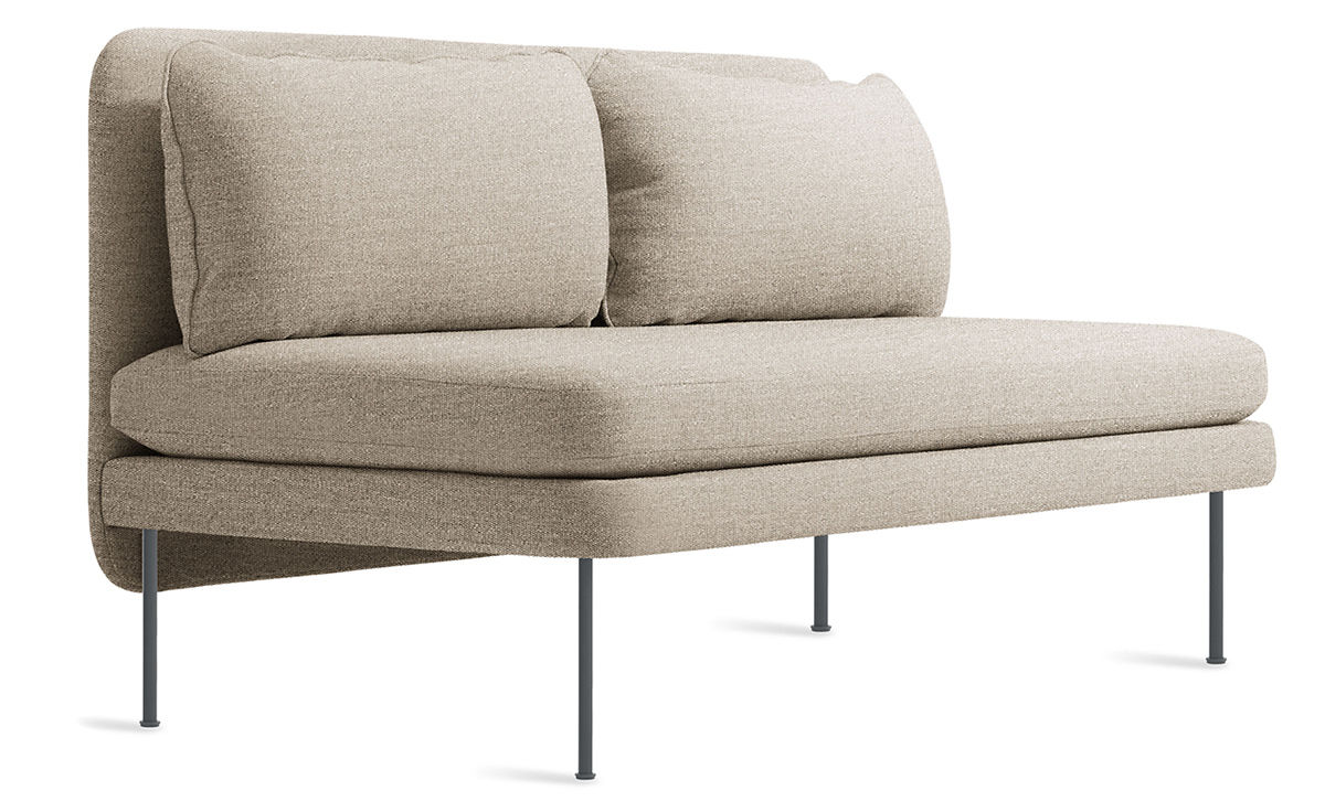 bloke 60" armless sofa