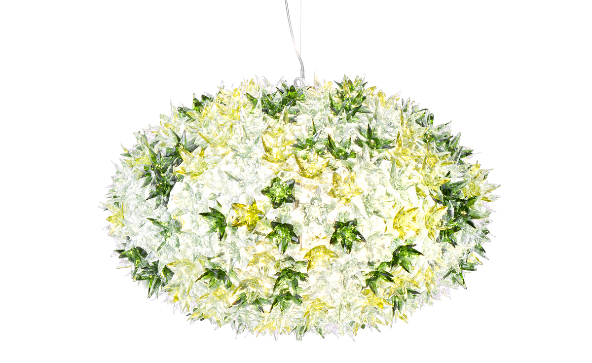 bloom round suspension lamp