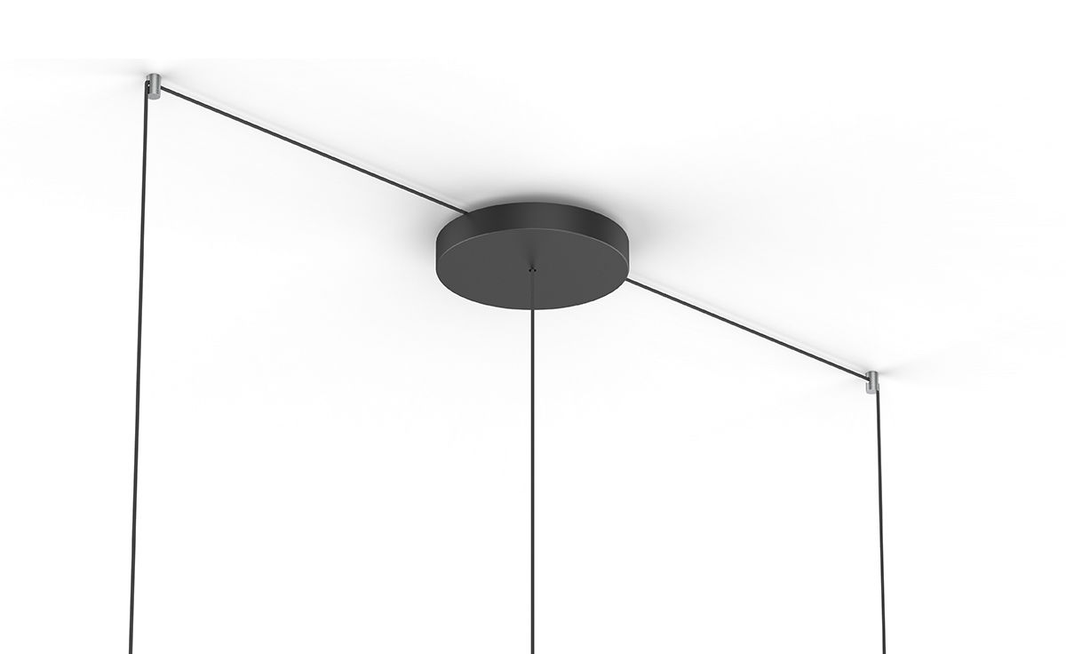 bola disc linear 3 suspension lamp