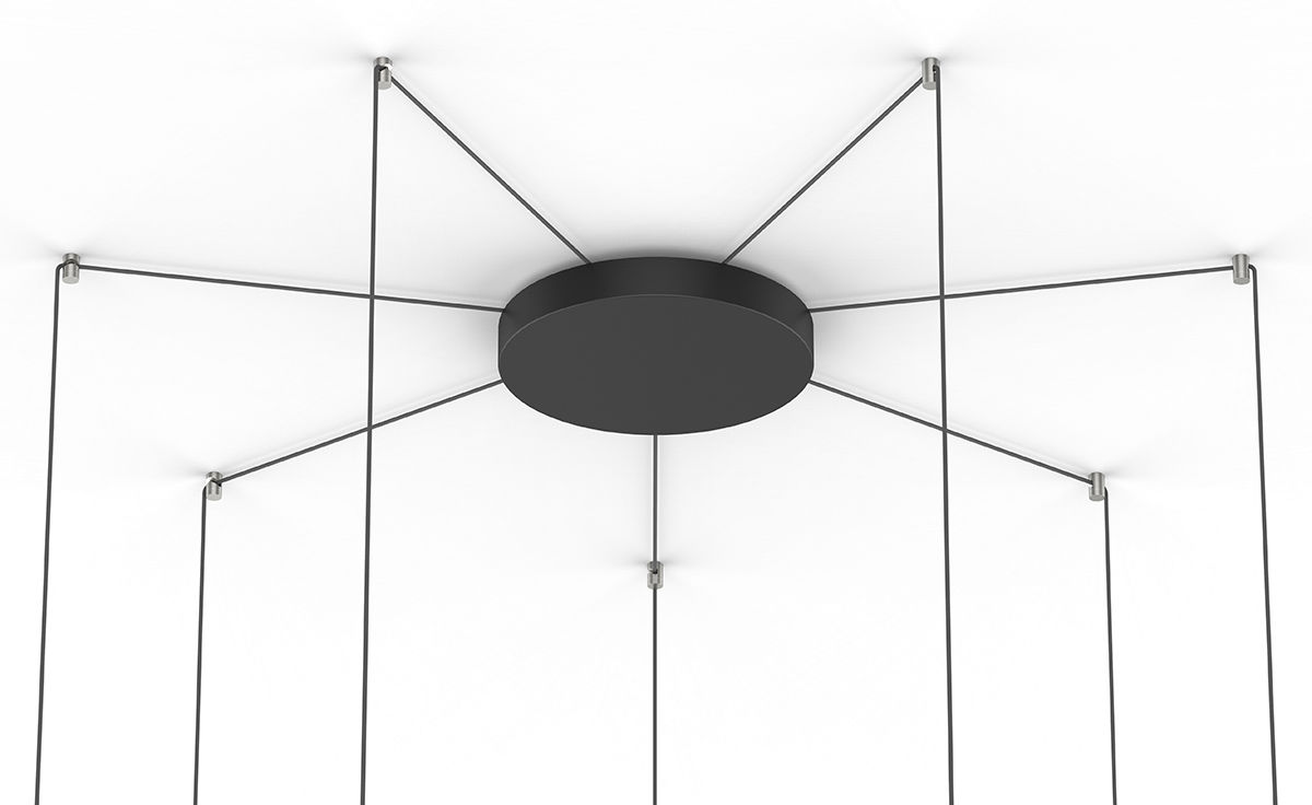 bola disc multi suspension lamp
