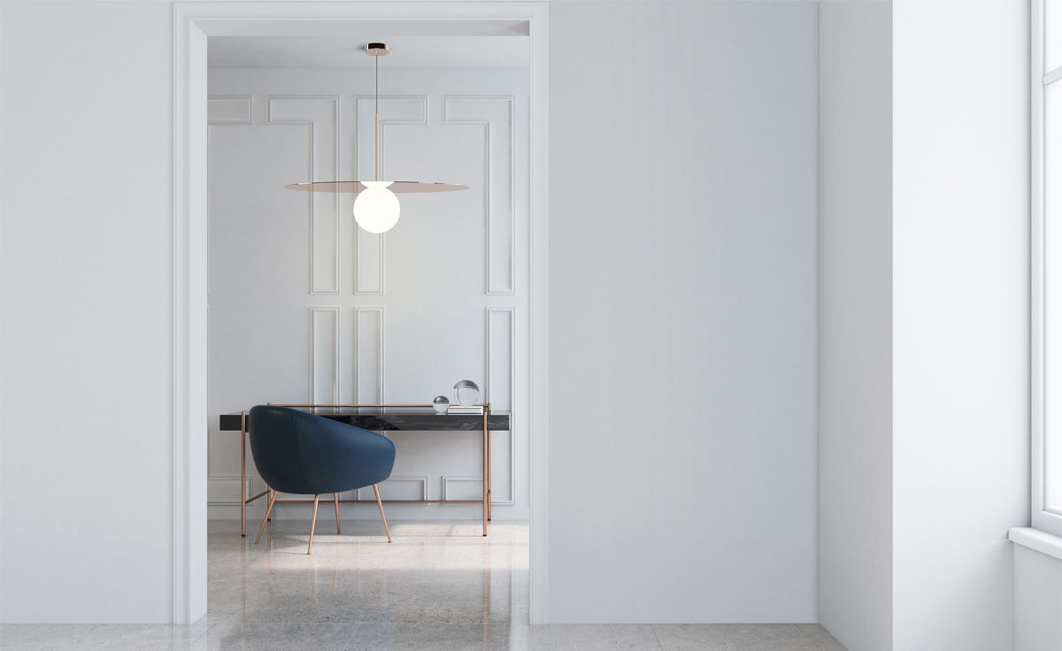 bola disc suspension lamp