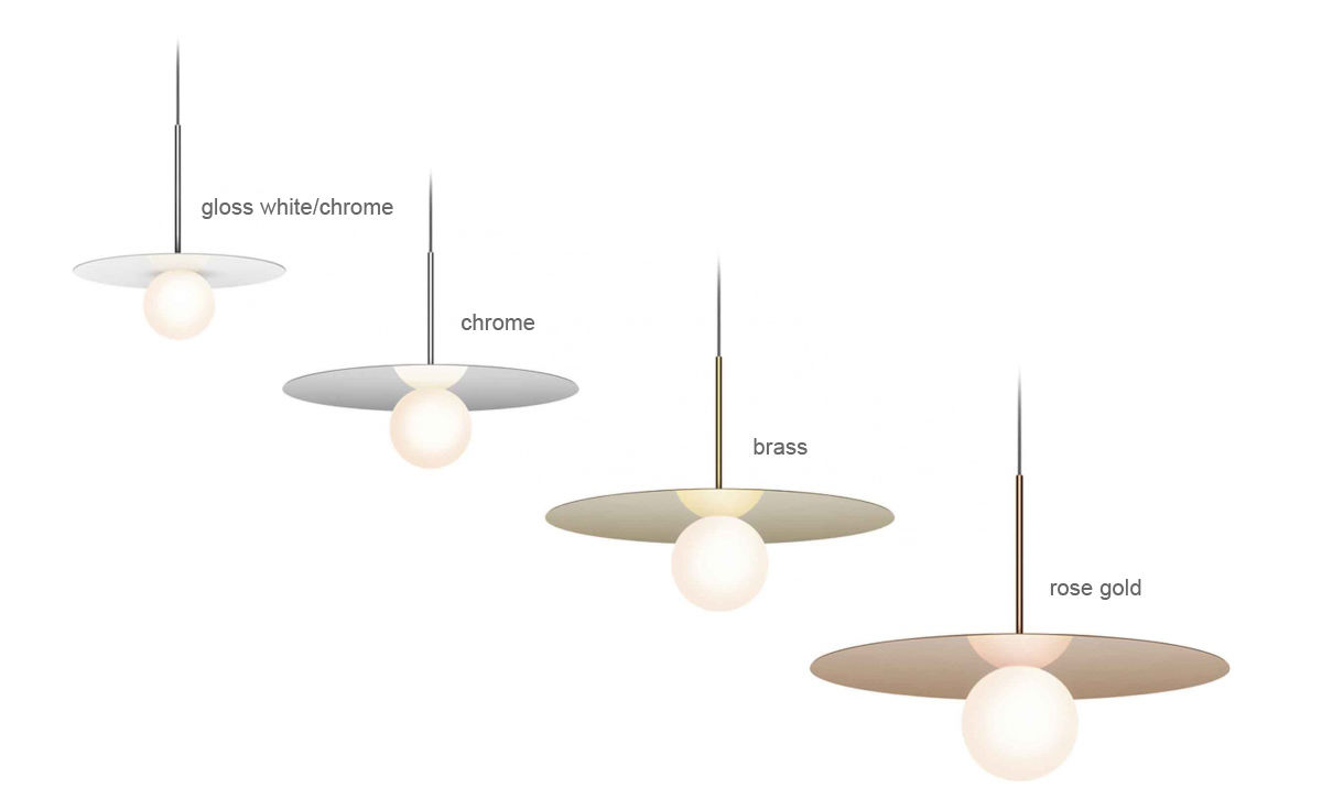 bola disc suspension lamp