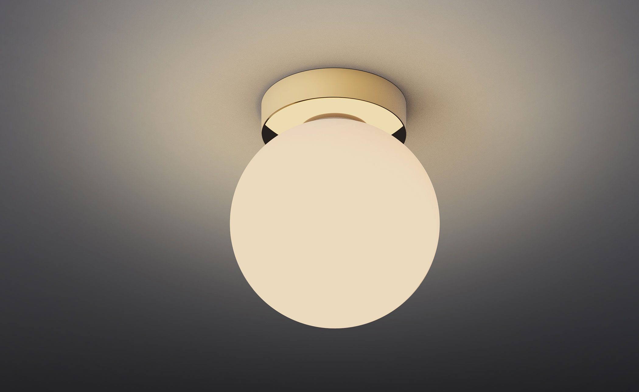 Bola Sphere Flush Light
