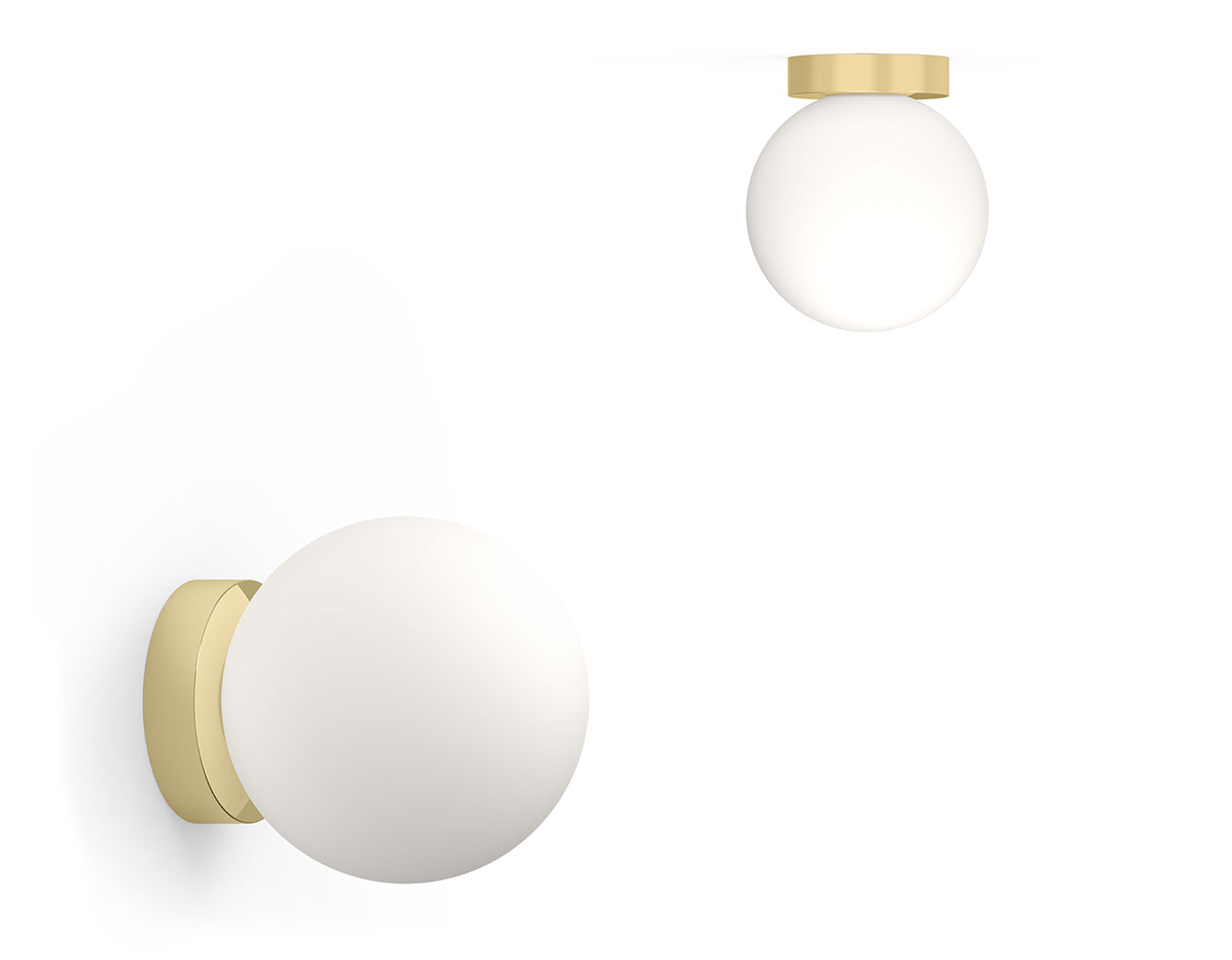 Bola Sphere Flush Light