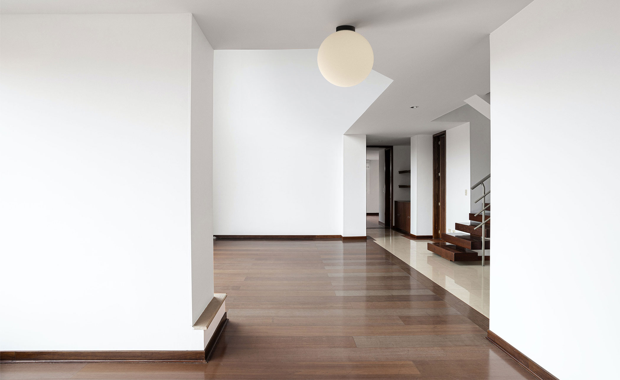 Bola Sphere Flush Light
