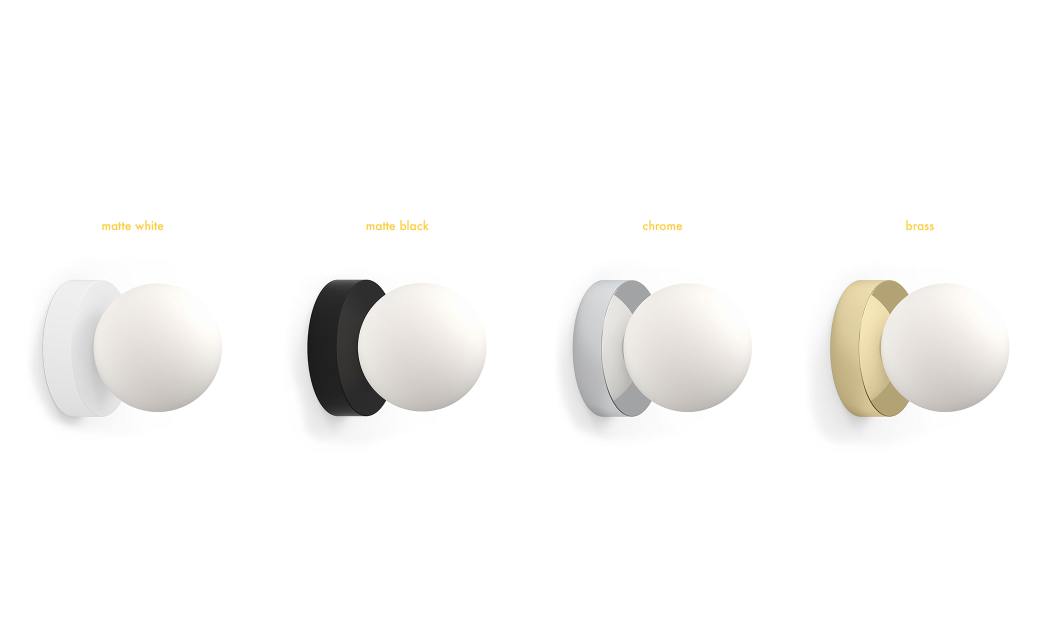 Bola Sphere Flush Light