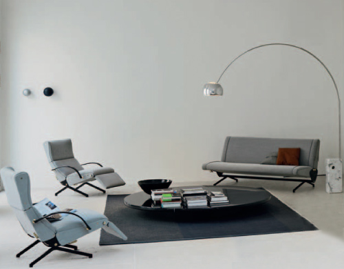 borsani p40 lounge chair