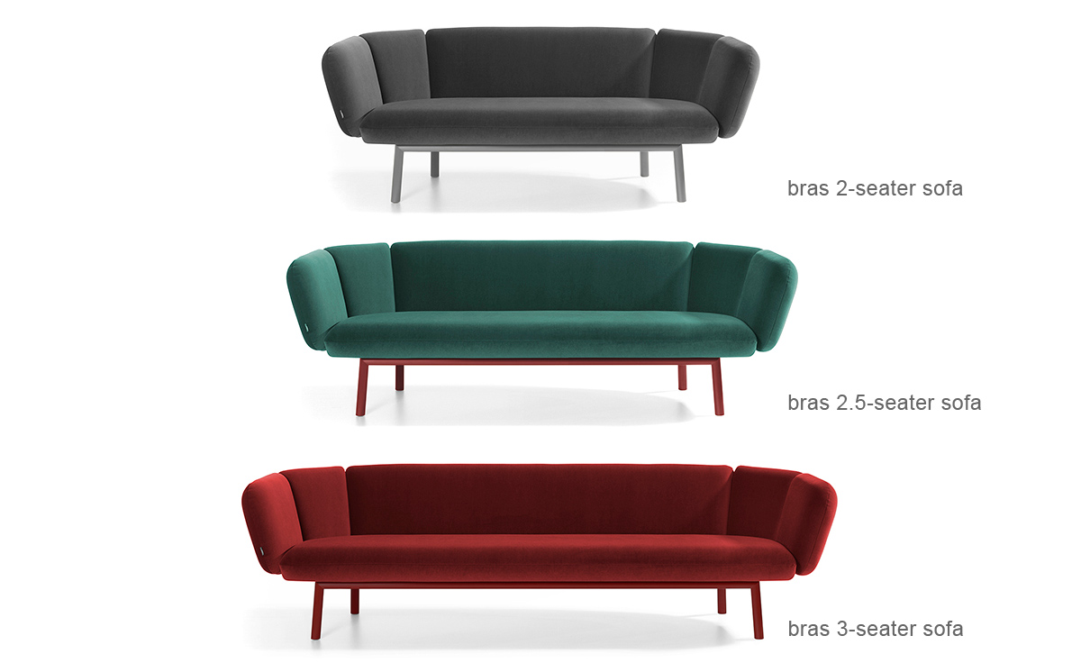 bras 2.5 seat sofa