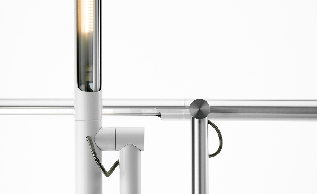 brazo led floor lamp