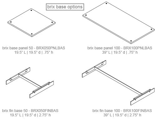 brix modular stacking drawer system