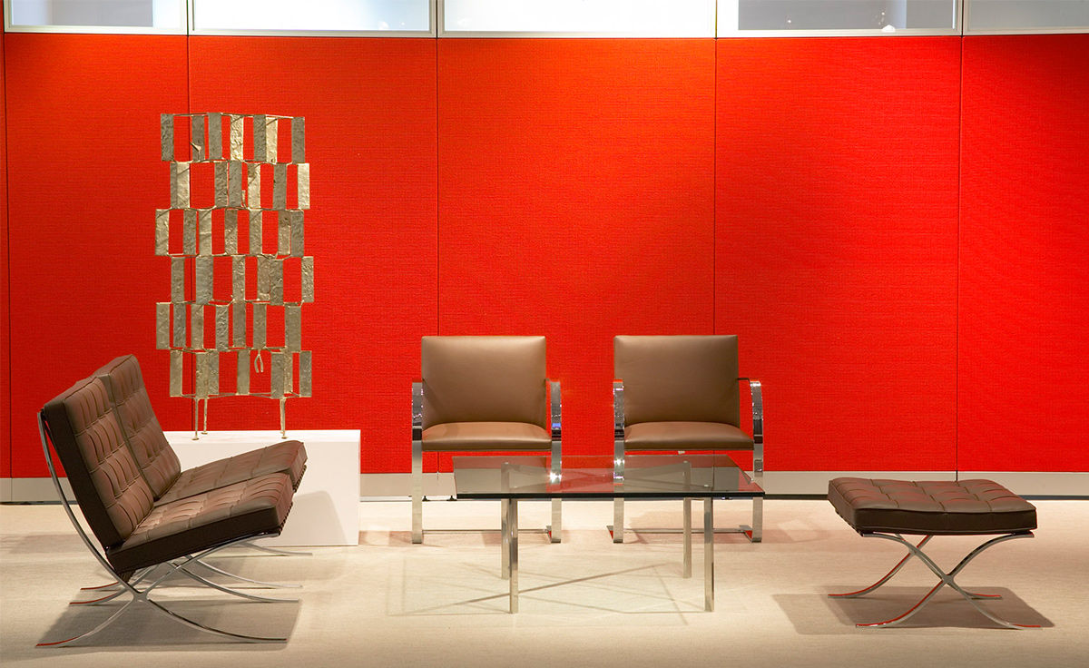 brno chair with flat bar frame