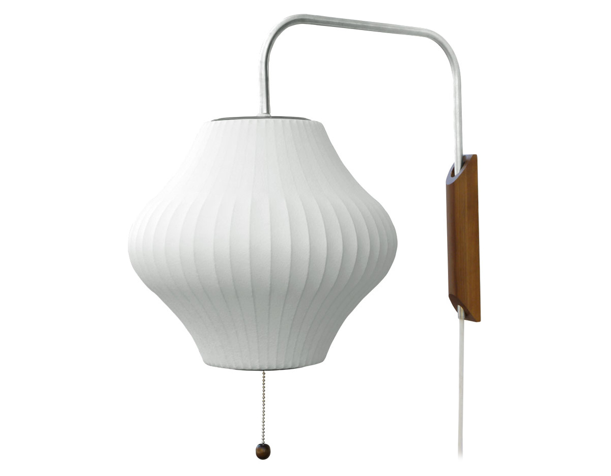 nelson™ bubble lamp wall sconce pear