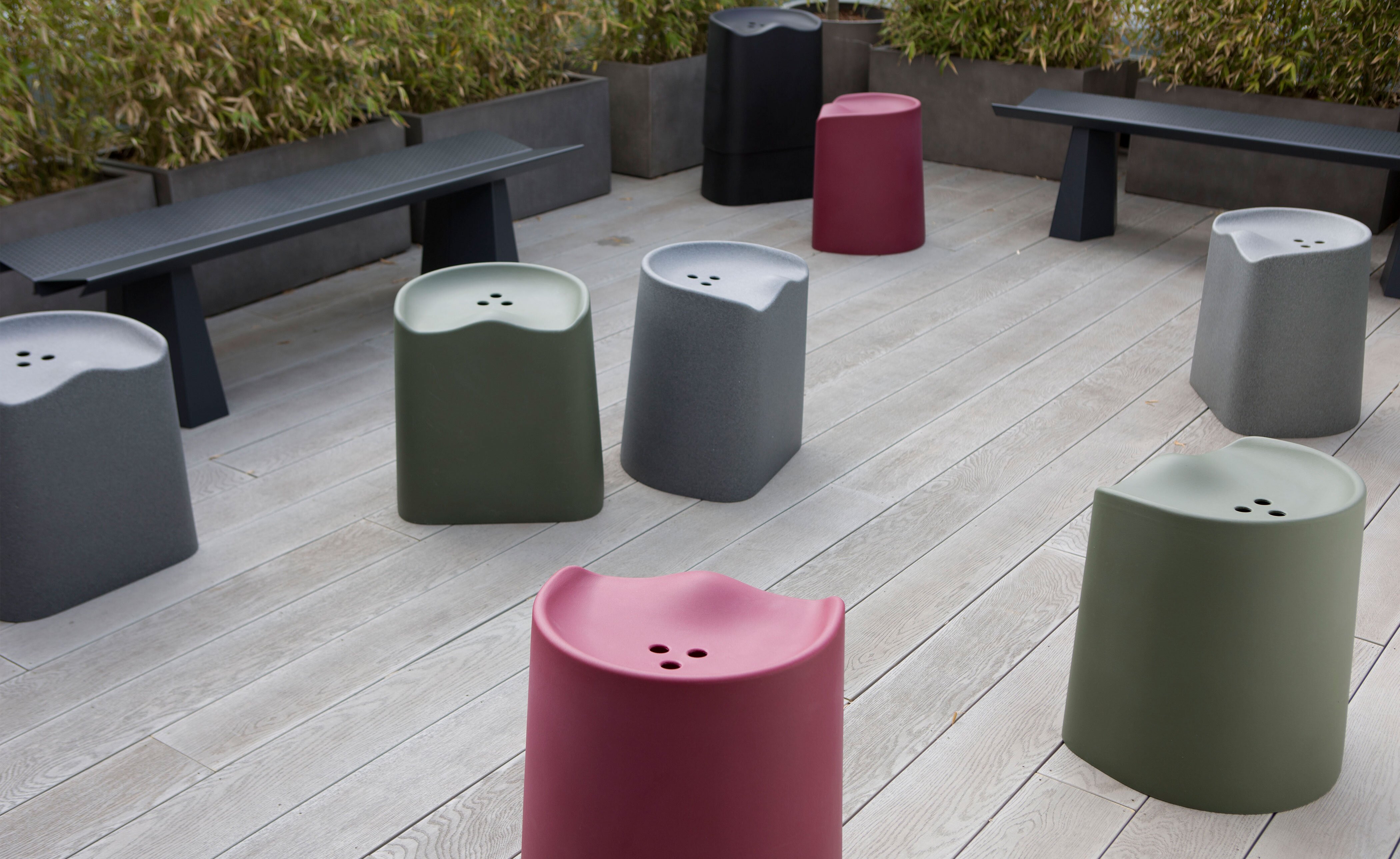 Butt Stacking Stool