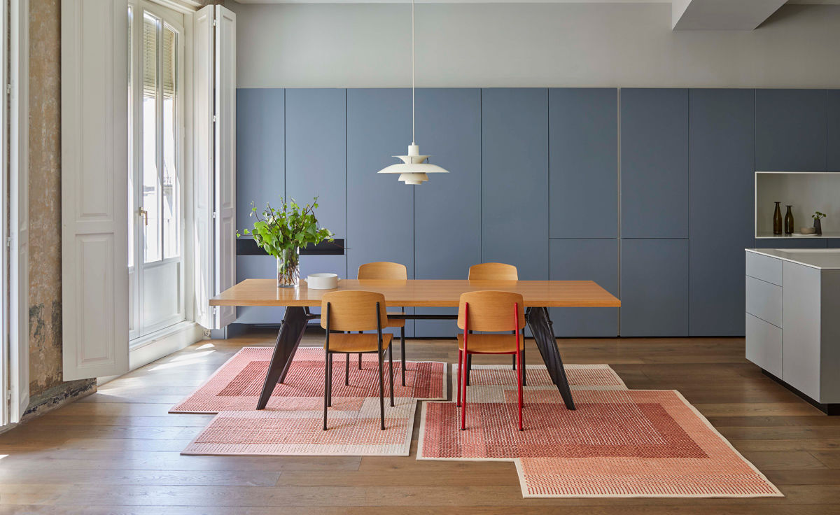 canevas geo rug