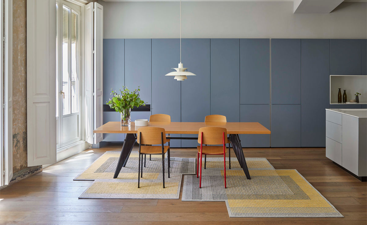 canevas geo rug