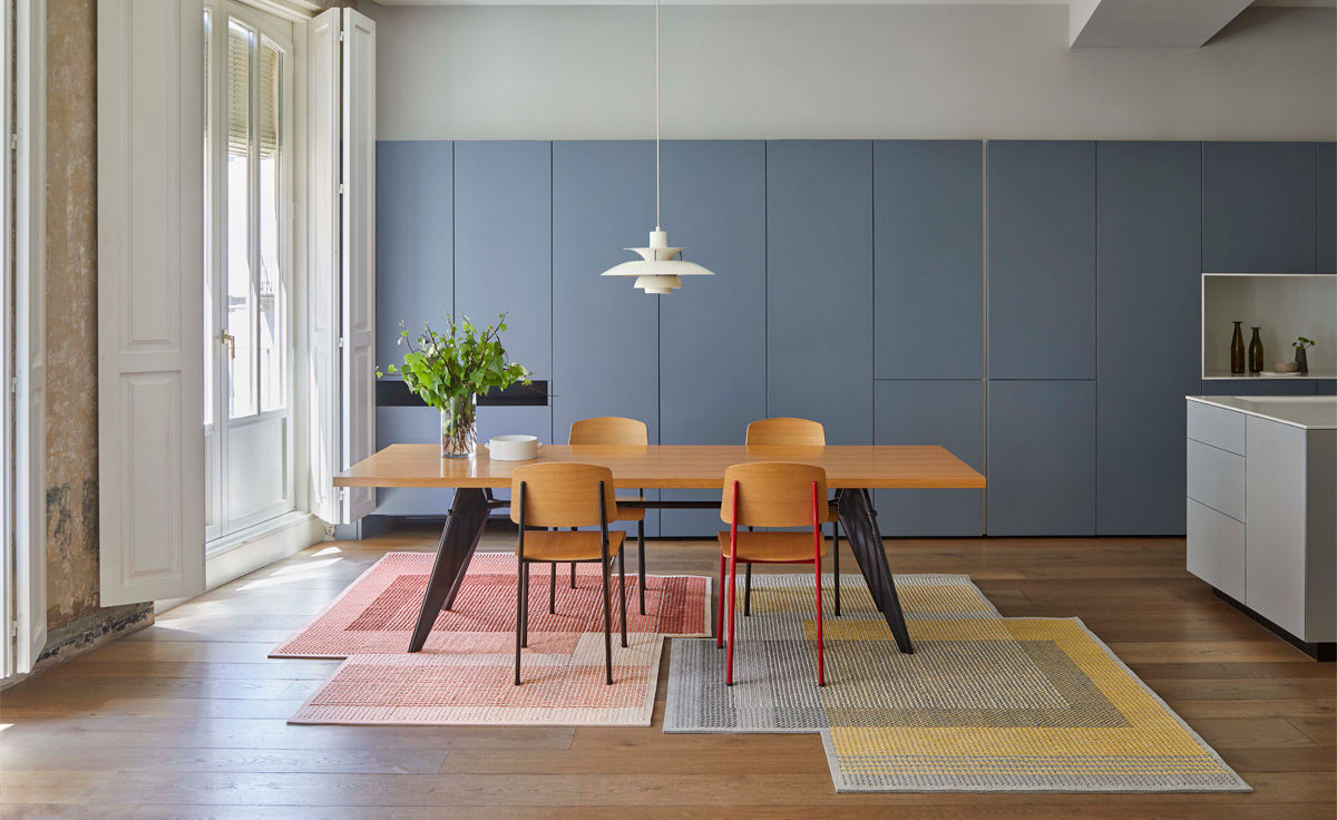 canevas geo rug