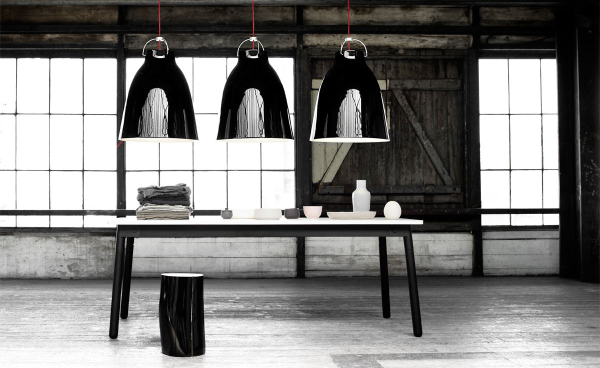 caravaggio high gloss suspension lamp