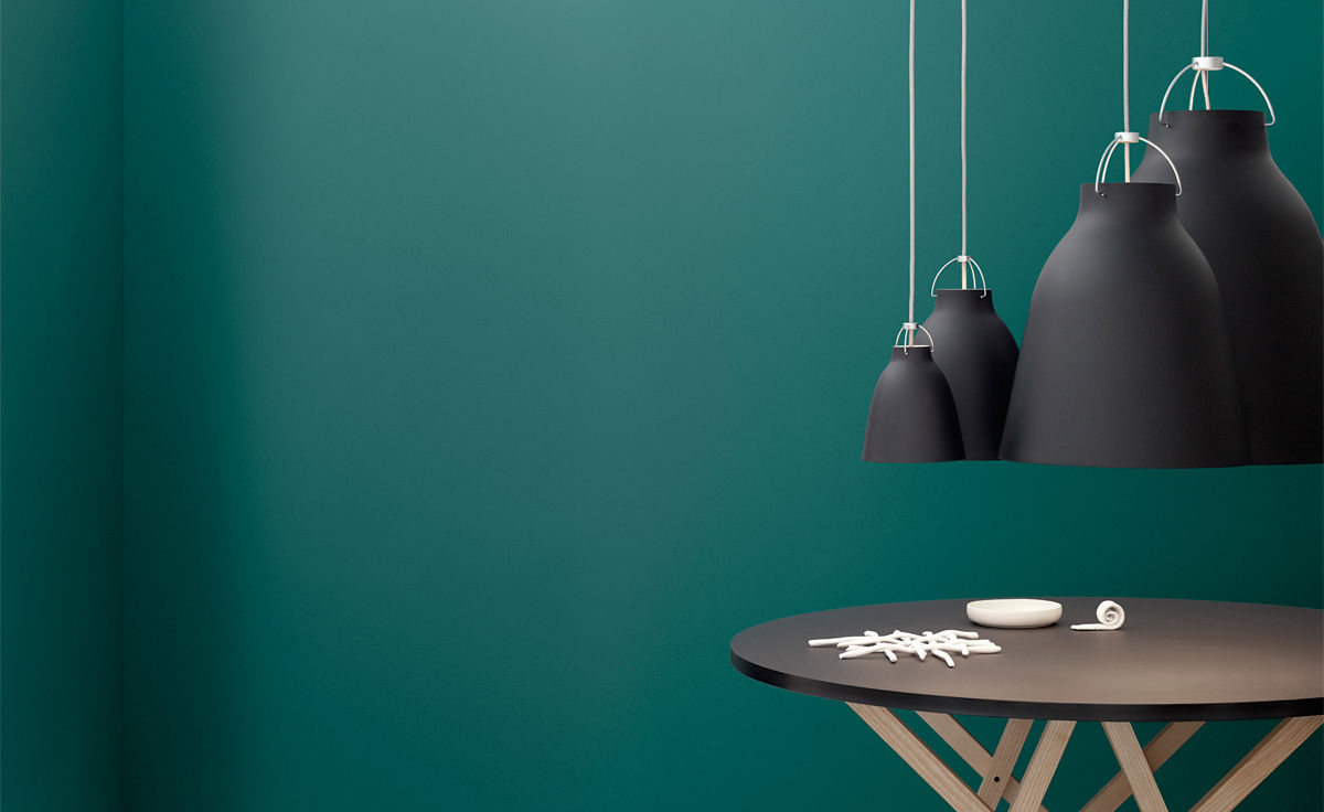 caravaggio matte suspension lamp