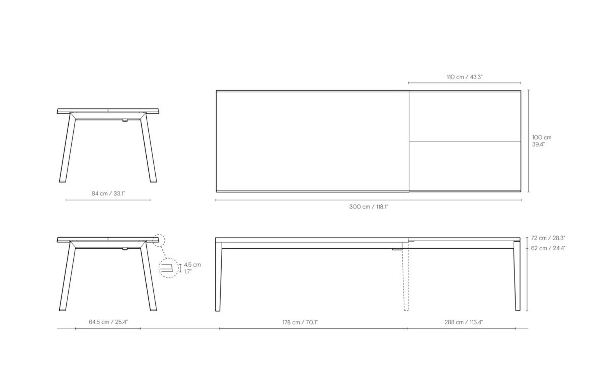 sh900 extend table