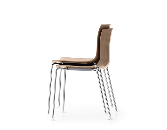 catifa 46 four leg wood side chair