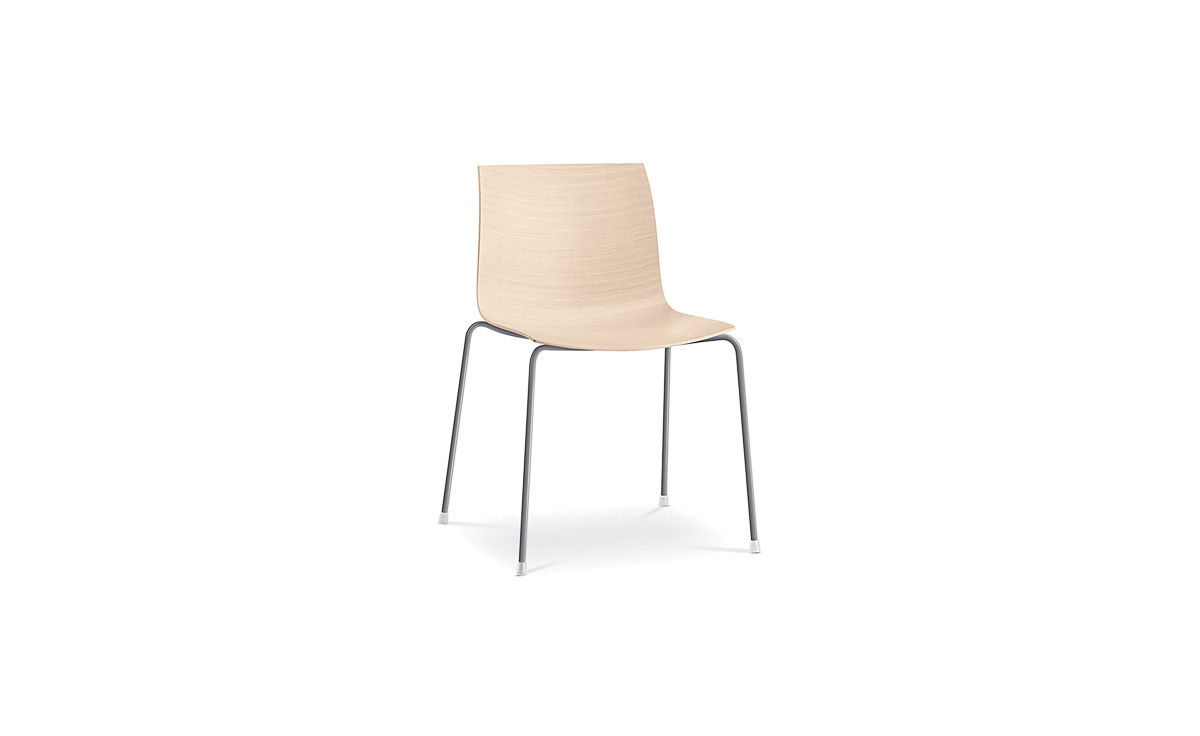 catifa 46 four leg wood side chair
