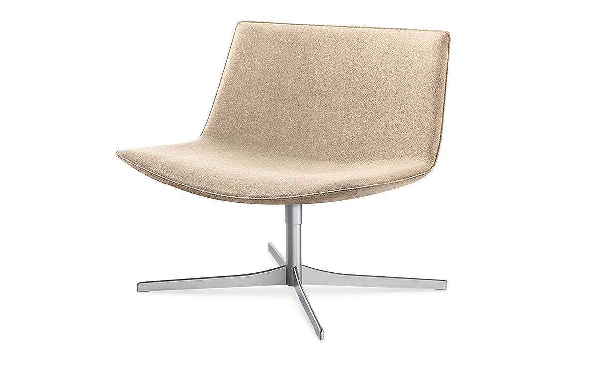 catifa 80 lounge chair with pedestal base