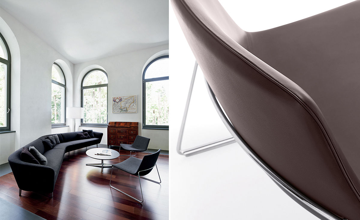 catifa 80 lounge chair with sled base