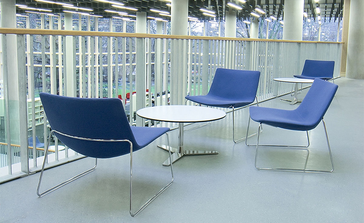 catifa 80 lounge chair with sled base