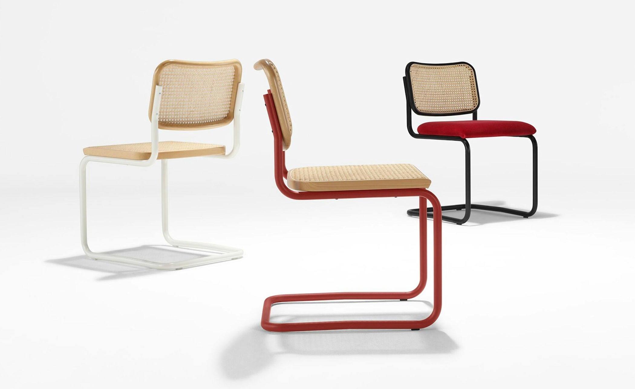 cesca chair with cane seat and back