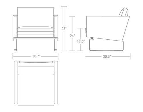 ch101 lounge chair