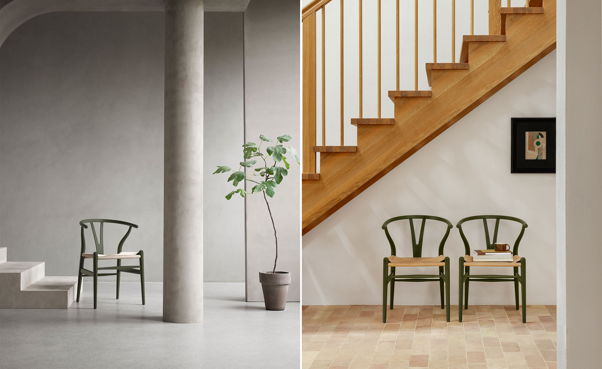 ch24 wishbone chair limited edition soft colors