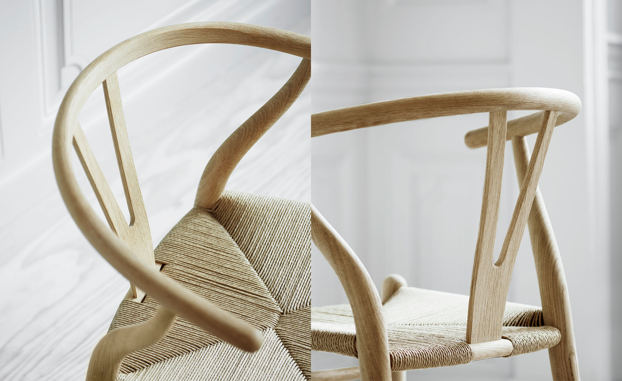 ch24 wishbone chair - wood