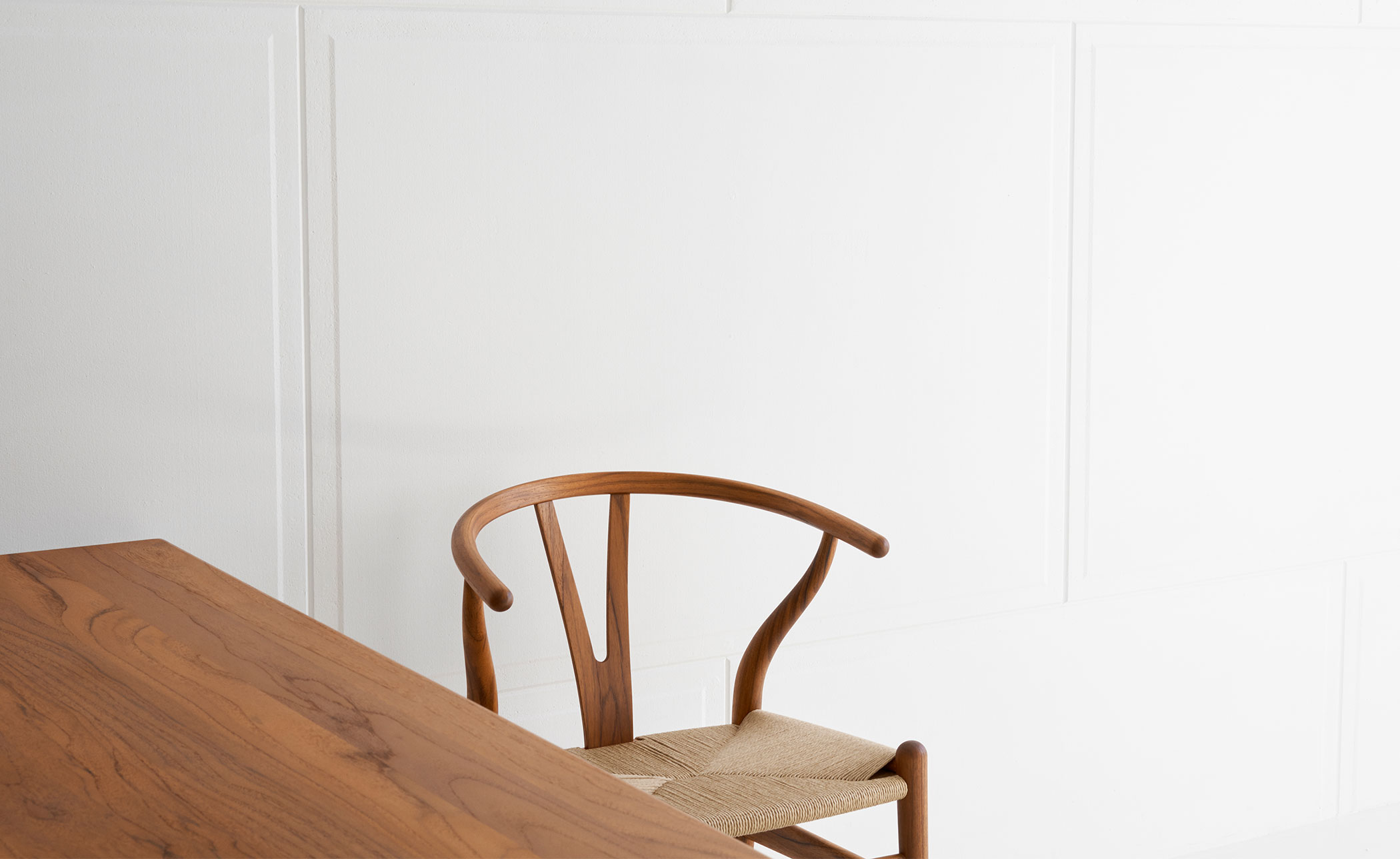 ch24 wishbone chair - wood
