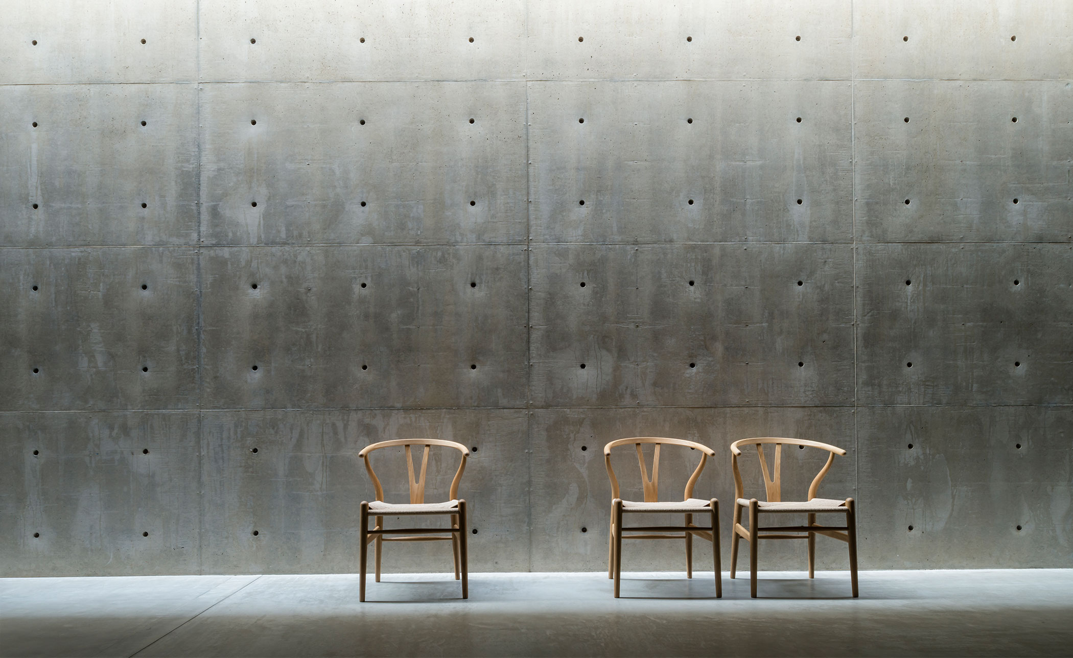 ch24 wishbone chair - wood