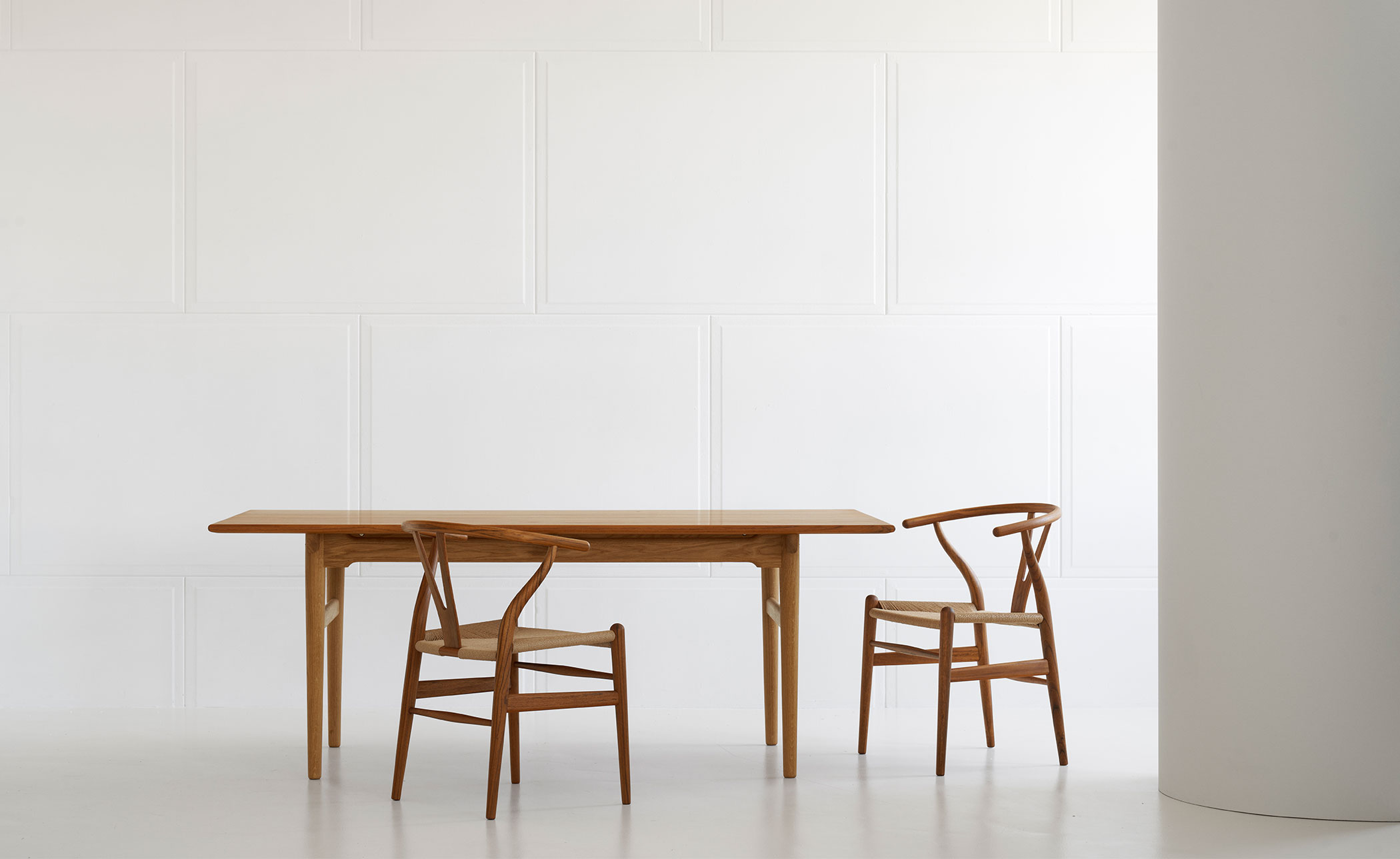 ch24 wishbone chair - wood