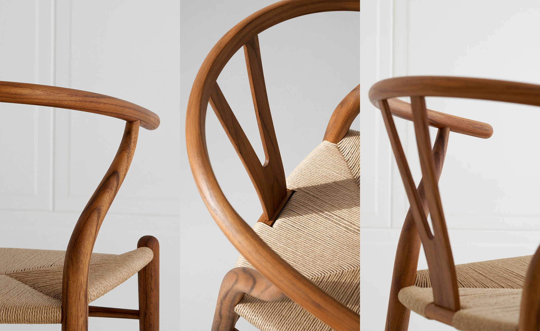 ch24 wishbone chair - wood