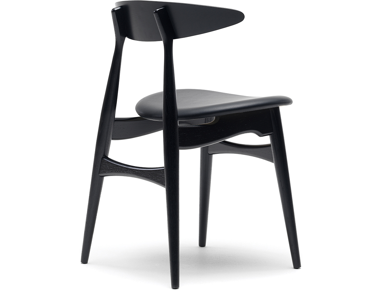ch33p dining chair with upholstered seat