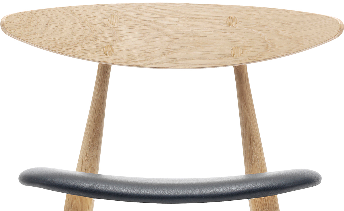 ch33p dining chair with upholstered seat