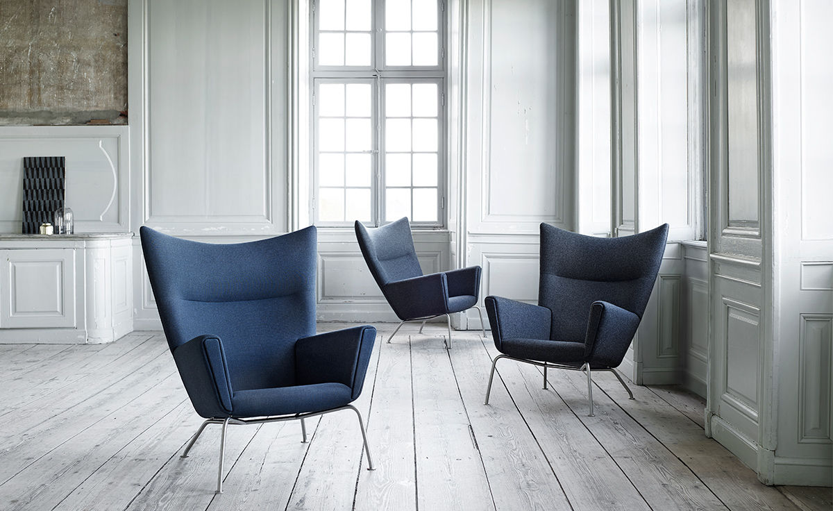 ch445 wing lounge chair