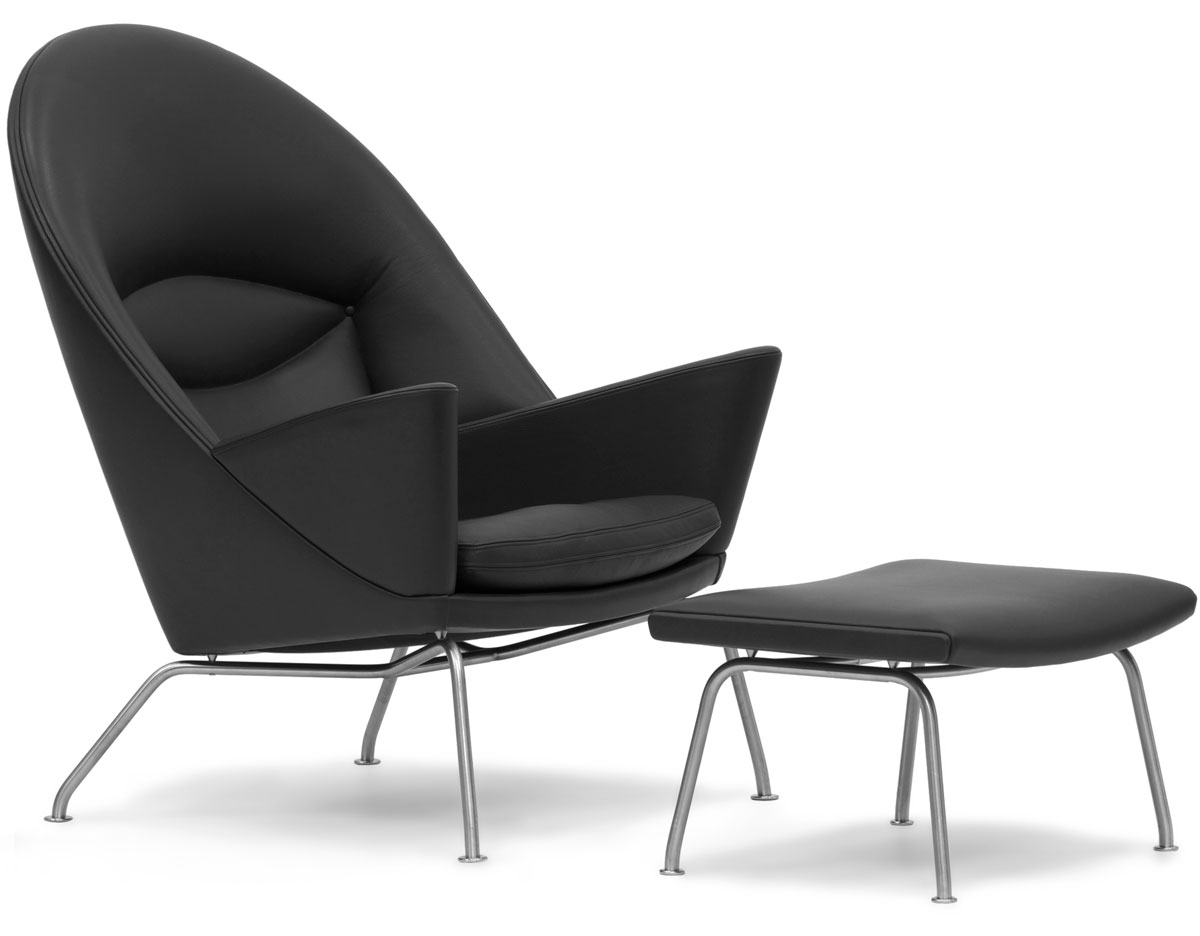 ch468 oculus lounge chair & ch446 footrest