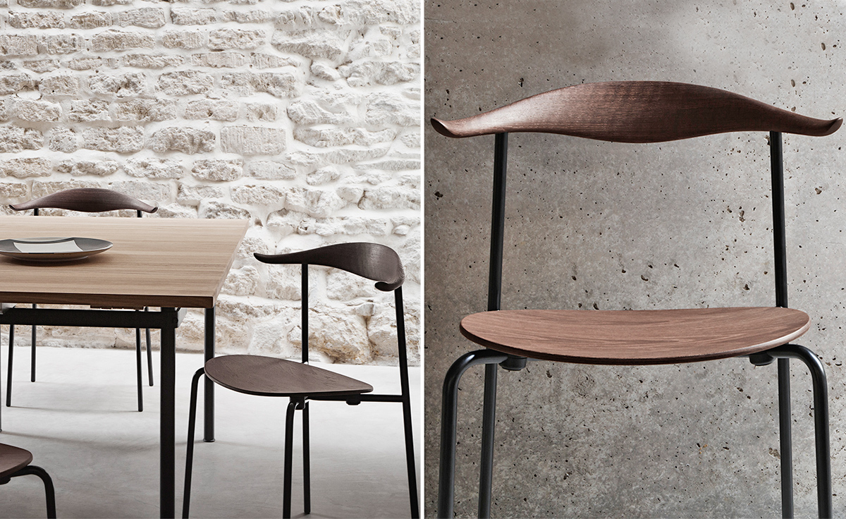 hans wegner ch88t stacking chair