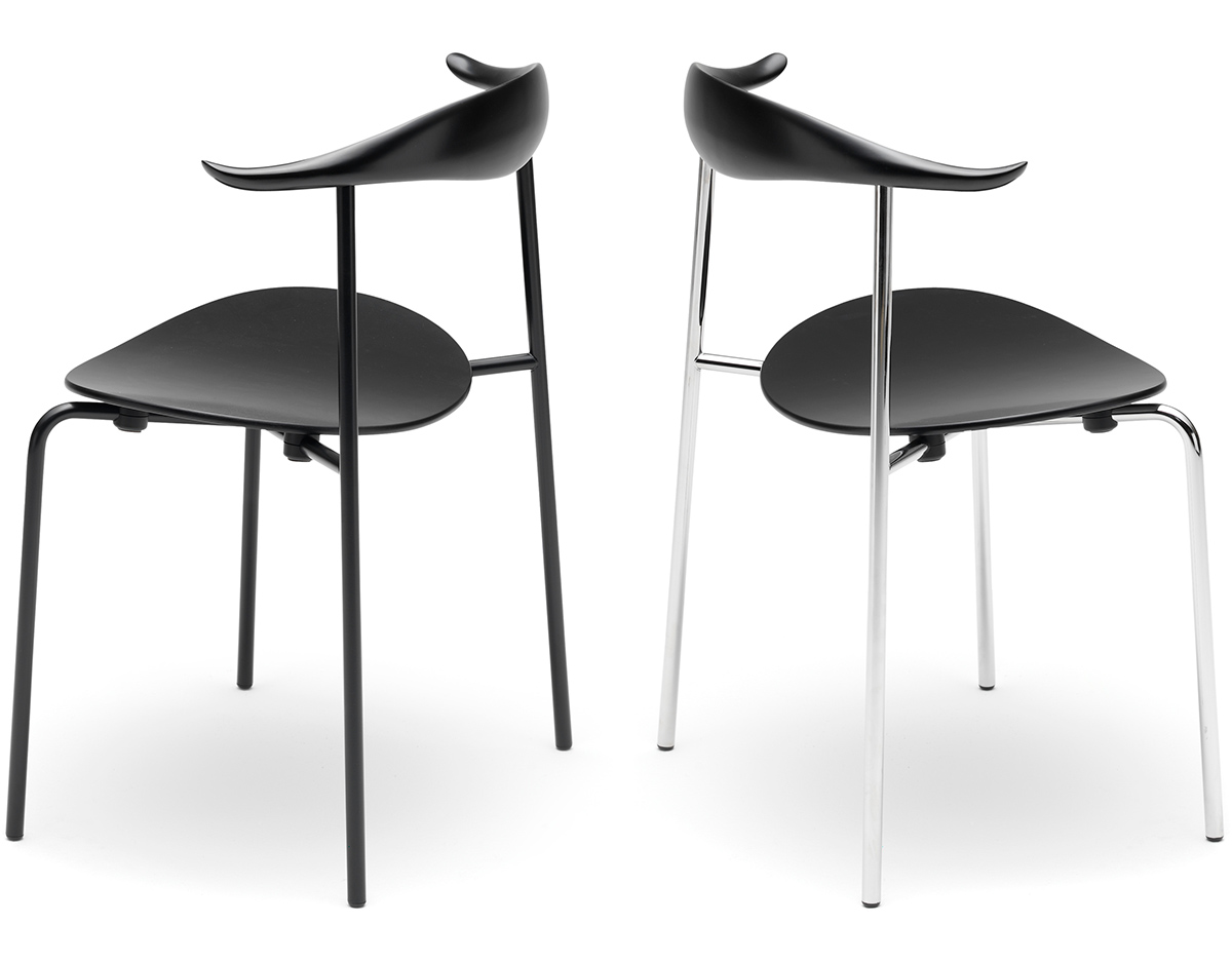 hans wegner ch88t stacking chair